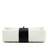Secondhand Chanel Medium Classic Bi Stripe Lambskin Double Flap
