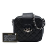 Chanel Mini Quilted Lambskin CC Box Camera Bag Secondhand