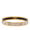 Hermès Narrow Brides de Gala Tattoo Enamel Bangle 65 Secondhand