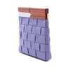 Bottega Veneta Lambskin Maxi Intrecciato The Snap Clutch Secondhand