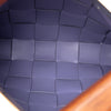 Bottega Veneta Lambskin Maxi Intrecciato The Snap Clutch Secondhand