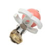 Chanel CC Gold Plated Resin Ball Drop Clip On Earrings Secondhand