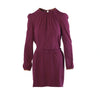 Secondhand Prada Purple Silk Co-Ord Set Tunic Top & Tailored Trousers- '90s