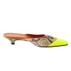Secondhand Miu Miu Multicolor Leather Mules - '10s