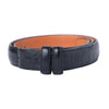 Secondhand Collection Privée Croc-Embossed Leather Belt -'90s