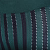 Secondhand Marni Green & Navy Striped Cotton Knit Trousers