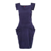 Secondhand Vivienne Westwood Red Label Structured Crepe Midi Dress - '10s