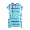 Secondhand Prada Turquoise Check Silk Sleeveless Shirt – '00s