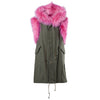 Secondhand Furs 66 Milano Fur-Trimmed Sleeveless Parka - '10s