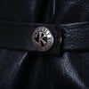 Secondhand Richmond Black Leather Tailored Dress - '00s