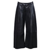 Secondhand Dušan Leather Black Pants - '10s