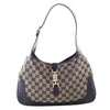 Secondhand Gucci Vintage GG Canvas Hobo Bag with Leather Trim – '00s