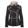 Secondhand Prada Vintage Wool Jacket with Fur Collar - '10s
