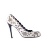 Secondhand Alexander Mcqueen Floral Cutwork Leather Pumps -'00s
