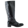 Secondhand Prada Black Patent Leather Boots - '10s