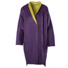 Secondhand Stefano Mortari Purple Green Coat - '00s