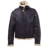 Secondhand Versace Leather Shearling Jacket - '00s
