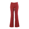 Secondhand Versace Classic V2 Logo-Jacquard Flared Trousers - '90s