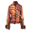 Secondhand Roberto Cavalli Tiger Blouse - '00s