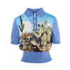 Secondhand Paul Smith Blue Sky Inn Cactus Print Polo - '10s
