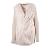 Secondhand On Parle De Vous Nude Fur Jacket - '10s