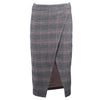 Secondhand Filles à Papa Plaid Midi Skirt - '10s