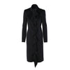 Secondhand Yves Saint Laurent by Tom Ford Runway Ruffle Wool Coat - '00s