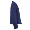 Secondhand Comme des Garçons Blue Navy Perforated Blazer - '00s