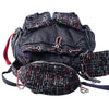 Secondhand Chanel Fall 2017 Ready-to-Wear Astronaut Essentials Tweed & Nylon Backpack - '10s