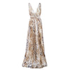 Secondhand Roberto Cavalli Printed Silk Maxi Dress - '10s