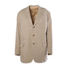 Secondhand Hermès Vintage Beige Checked Cotton Blazer - '90s