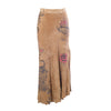 Secondhand Roberto Cavalli Tattoo Tiger Suede Skirt- '00s