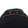 Secondhand Patricia Wolf Embellished Suede Western Jacket in Black - '90s