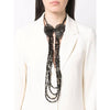 Chanel Black Bow Necklace - 2000s Second hand
