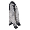 Secondhand Brunello Cucinelli black & white sequin knit sweater - '10s