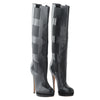Secondhand Casadei High Leather Boots - '20s