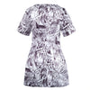 Secondhand Alexander McQueen x Yoshiyasu Tamura Manga Print Mini Dress - '00s