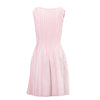 Secondhand Missoni Pink Ribbed Knit Sleeveless Skater Dress - '10s