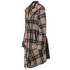 Secondhand Marithé & François Girbaud Women’s Double-Breasted Plaid Coat - '00s