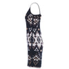 Secondhand Yigal Azrouël Embellished Geometric Bodycon Dress - '10s