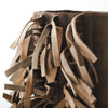 Secondhand Santoni Brown Suede Fringe Boots - '10s