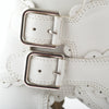 Secondhand Laurence Decade Rush Festone Calfskin Leather Heels - '10s