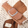 second hand Collection Privée Vintage Crochet and Leather Fingerless Gloves