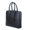 Secondhand Saint Laurent Museum Black Grained Calfskin Leather Briefcase - '20s