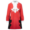 Secondhand Vivetta Red Mini Dress with Decorative Details - '10s