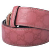 Secondhand Gucci GG Canvas Belt- '00s