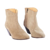 second hand Isabel Marant Ankle Dress Boots in Taupe Suede