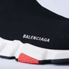 Secondhand Balenciaga Speed Knit Sock Sneakers Black Red - '10s