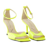 second hand Cesare Paciotti Yellow Heels with Ankle Strap