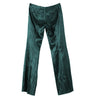Secondhand Prada Emerald Satin Tailored Trousers – ’00s